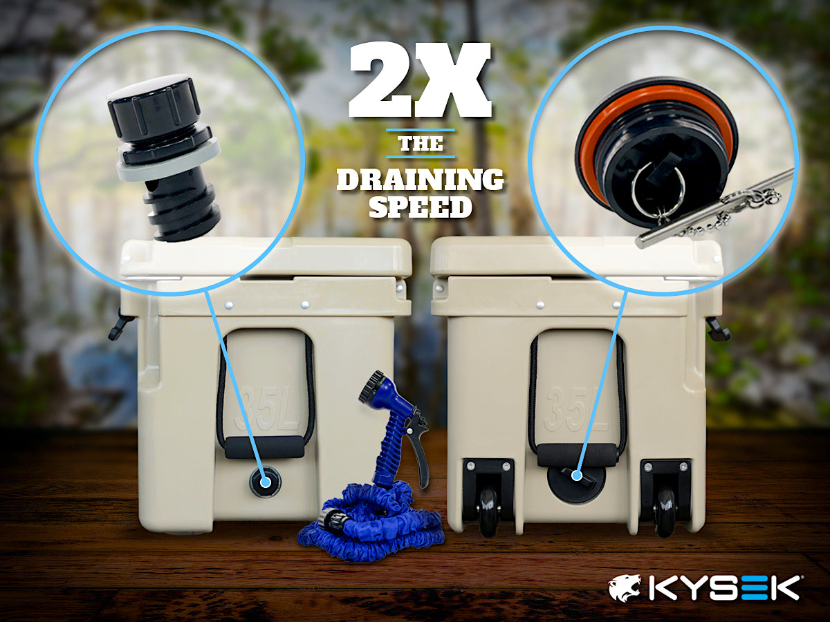 KYSEK Coolers Give You Two Times the Draining Power