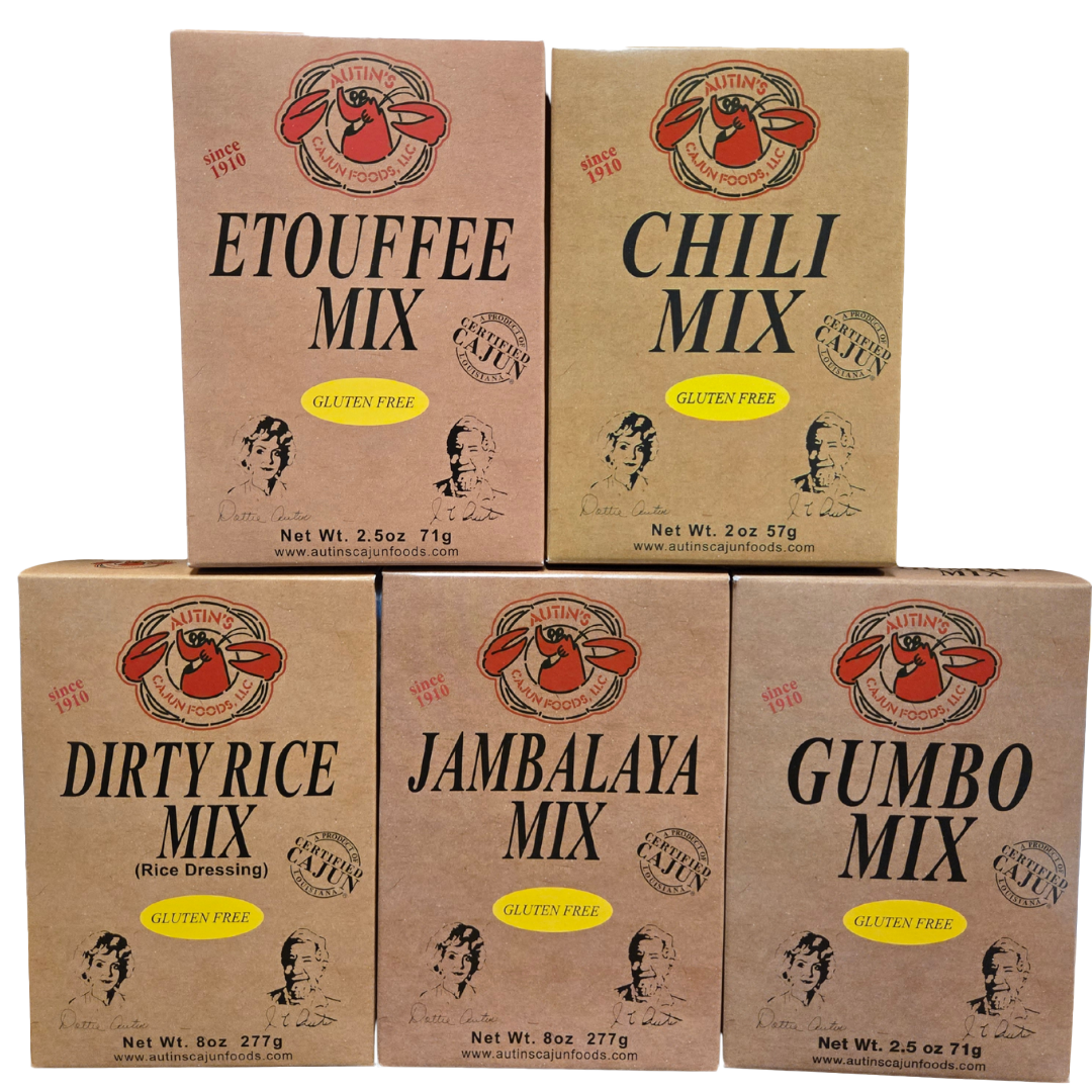 AUTIN'S CAJUN COOKERY DINNER MIXES